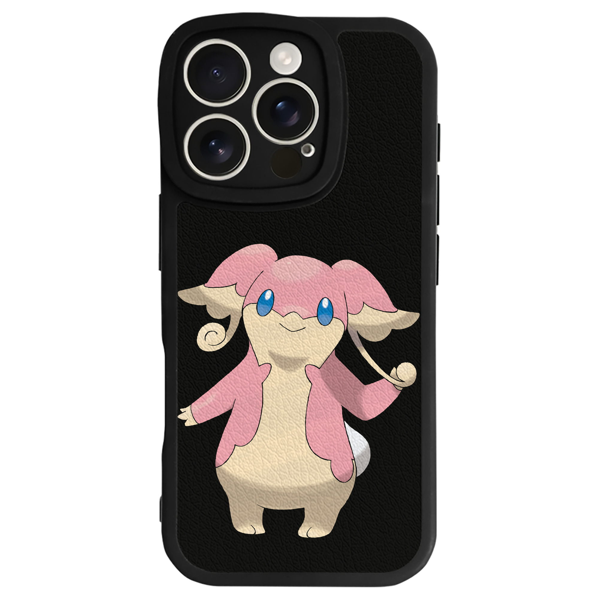 （画像用） ポケットモンスター Pokémon 【iPhone 16シリーズ対応】シリコンスマホケース（レザー調） 材質：シリコン